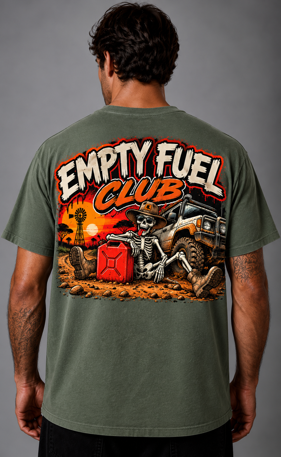 Empty Fuel Club T-Shirt Men