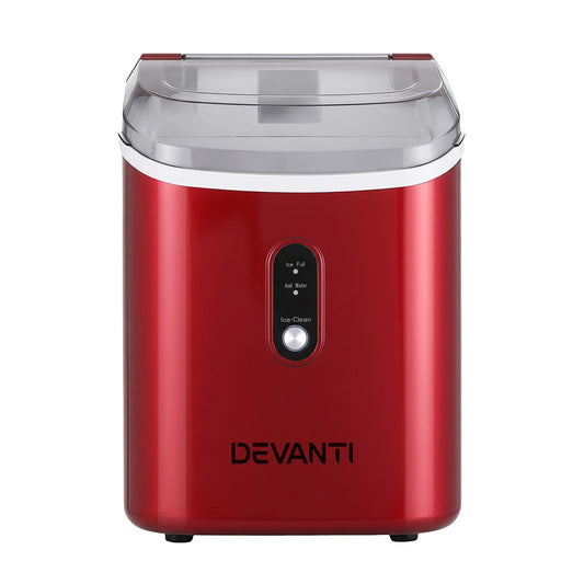 Devanti 15kg Portable Ice Cube Maker Machine