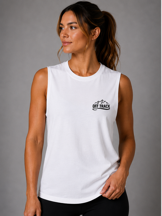 Lets get Off Track Tank Womens
