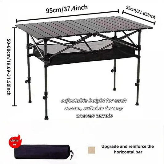 Iron Folding Camping Table-1