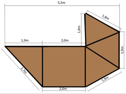 Beach2Bush XL 270° Awning