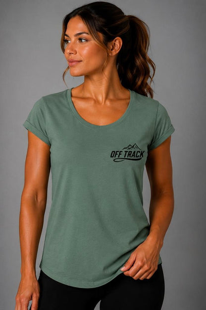 Lets get Off Track T-Shirt Womens