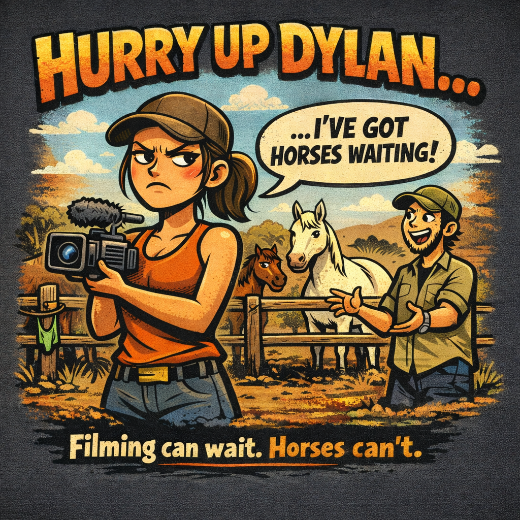 The Horses are Waiting T-Shirt Men