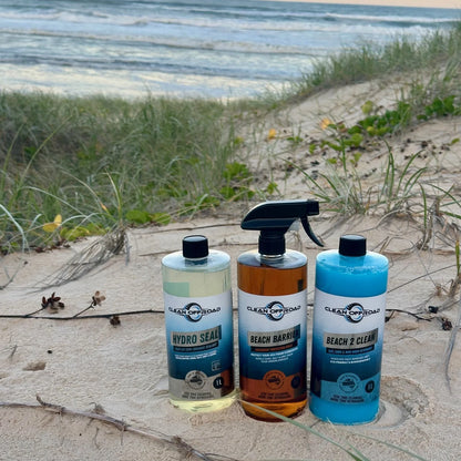 Offroad Trio: Beach 2 Clean, Beach Barrier & Hydro Seal