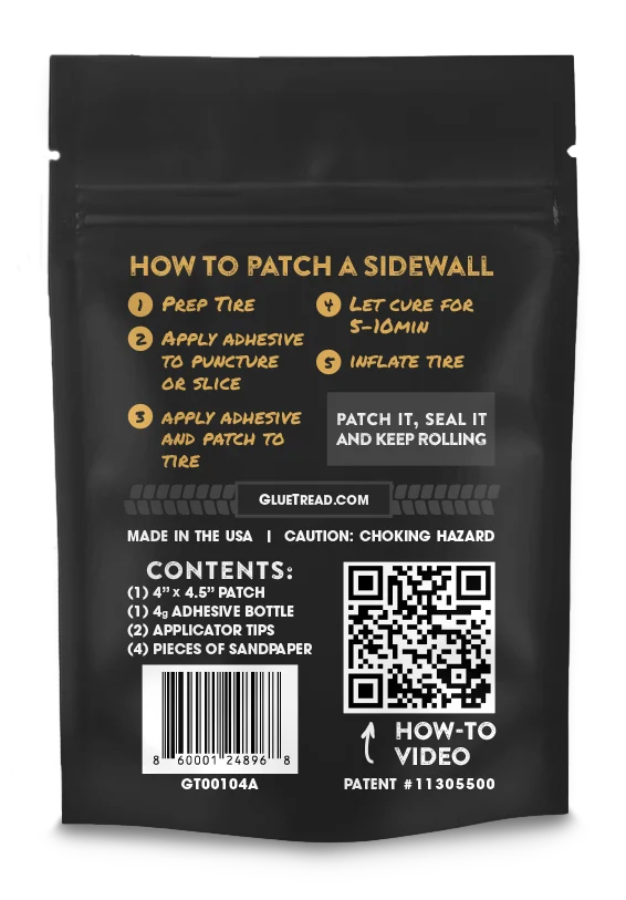 Sidewall Seal Kit Gluetread Australia