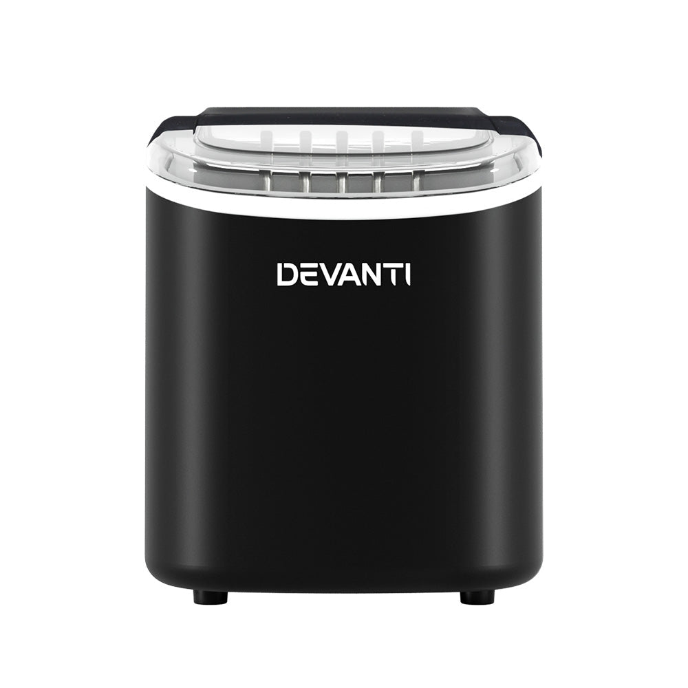 Devanti 12kg Portable Ice Cube Maker Machine