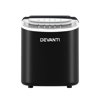 Devanti 12kg Portable Ice Cube Maker Machine