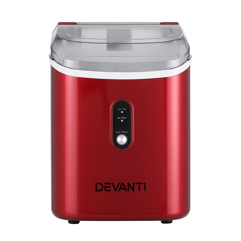 Devanti 15kg Portable Ice Cube Maker Machine