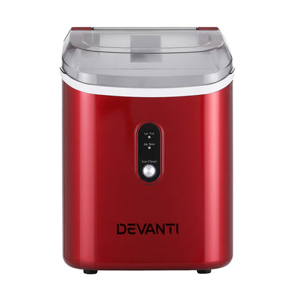 Devanti 15kg Portable Ice Cube Maker Machine