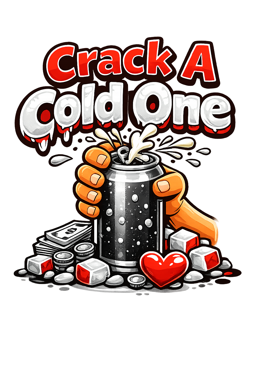 Crack a Cold One T-Shirt Men