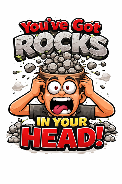 Rocks In Your Head T-Shirt Men