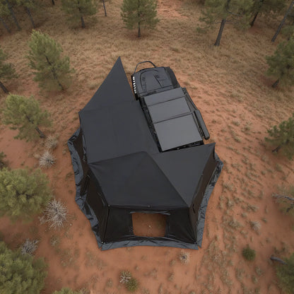 OPENROAD 270 Degree Awning Plus With Zippered D-Door