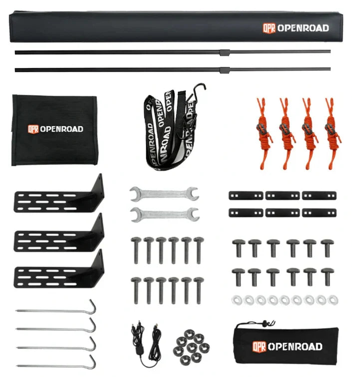OPENROAD 270 Degree Awning Plus With Zippered D-Door