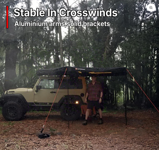 Awning: OPENROAD 270 Free Standing Awning