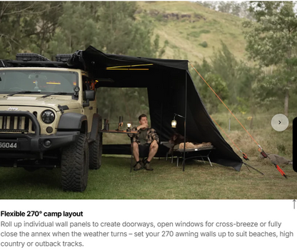 Sidewalls Kit Only: OPENROAD 270 Degree Awning PLUS