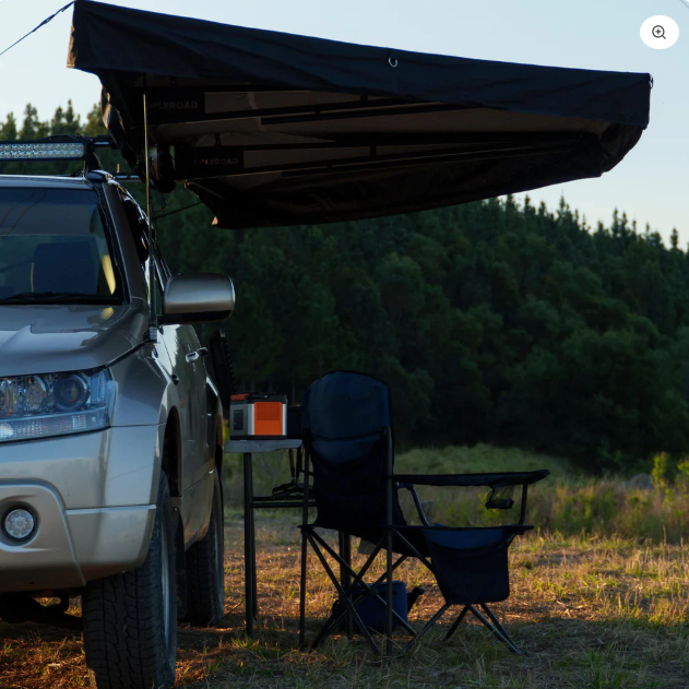 Awning: OPENROAD 180 Degree Awning Free Standing