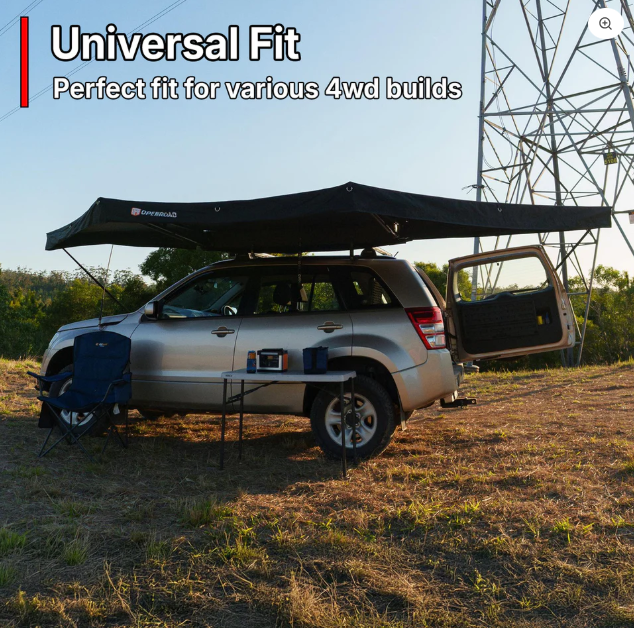 Awning: OPENROAD 180 Degree Awning Free Standing