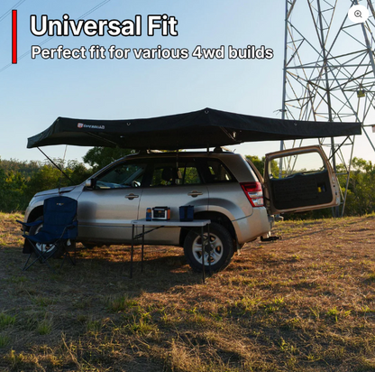 Awning: OPENROAD 180 Degree Awning Free Standing