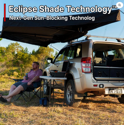 Awning: OPENROAD 180 Degree Awning Free Standing