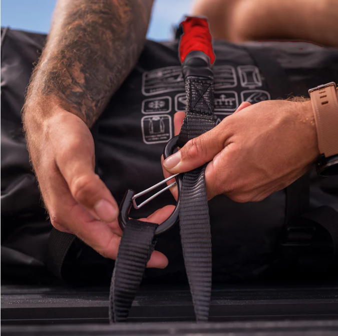 TorkStrap M500 | Spring Loaded Tie Down Straps (680kg Break Strength)