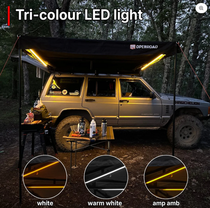 Awning: OPENROAD 90 Degree Quick Open Awning
