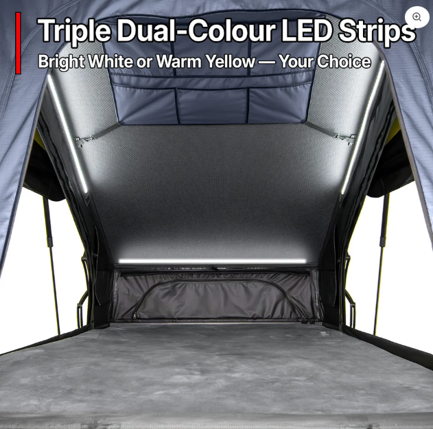 OPENROAD Aluminum HardShell RTT - PeakRoof LT Series