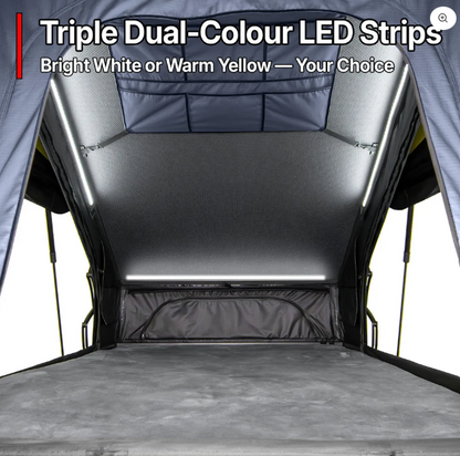 OPENROAD Aluminum HardShell RTT - PeakRoof LT Series