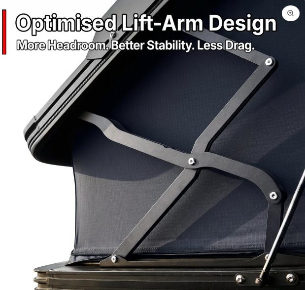 OPENROAD Aluminum HardShell RTT - PeakRoof LT Series