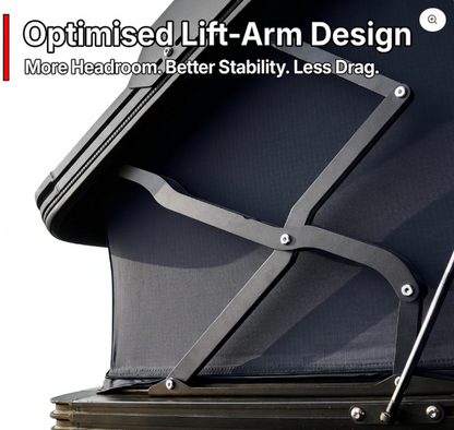OPENROAD Aluminum HardShell RTT - PeakRoof LT Series