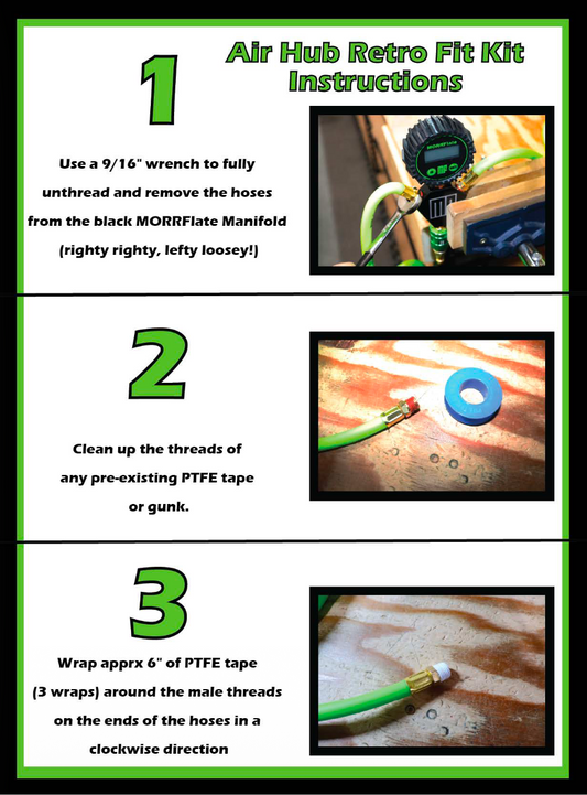 MORRFlate Air Hub Retro Fit Kit