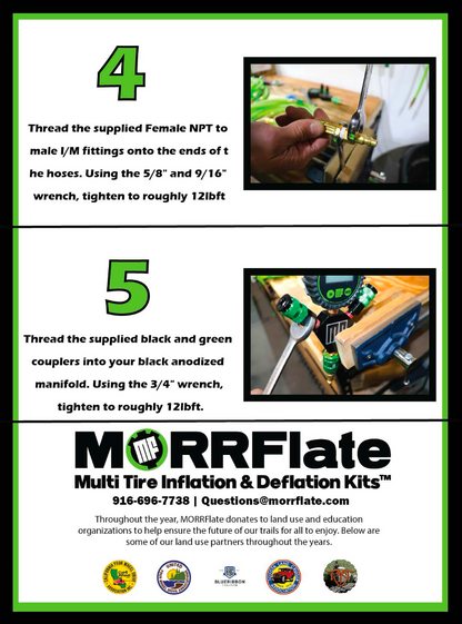 MORRFlate Air Hub Retro Fit Kit