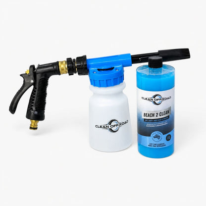 Foam Gun & Beach 2 Clean Combo