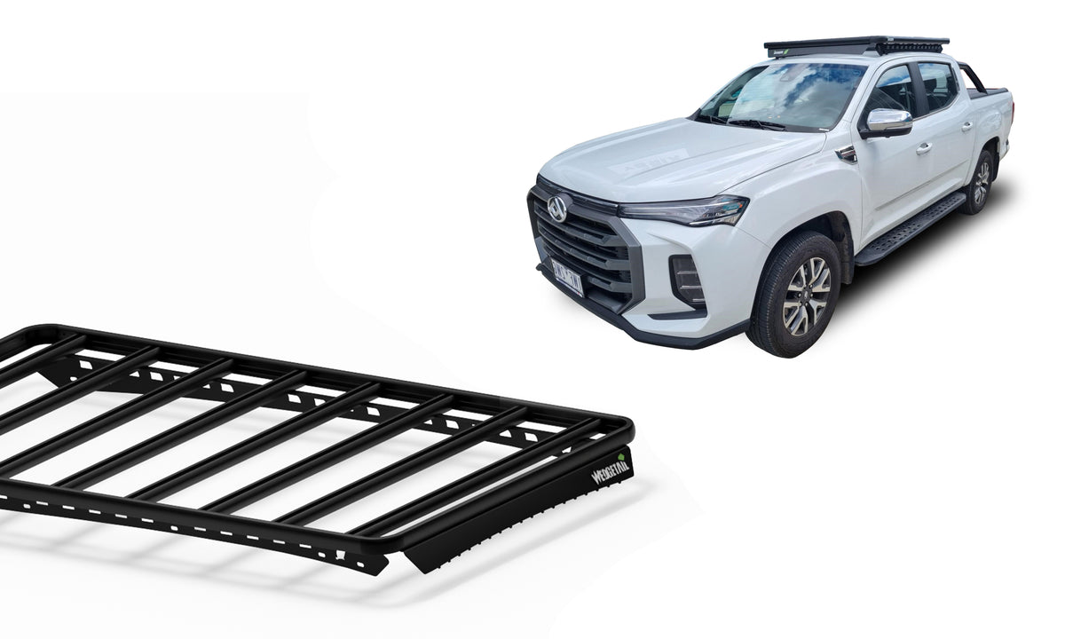 Wedgetail Roof Rack – Unassembled – LDV T60 Without factory roof rails 06/22 - Current