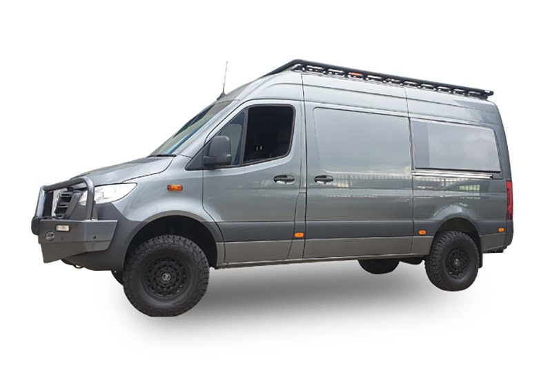 Wedgetail Roof Rack – Unassembled – Mercedes Benz Sprinter VS30 2019 - Current