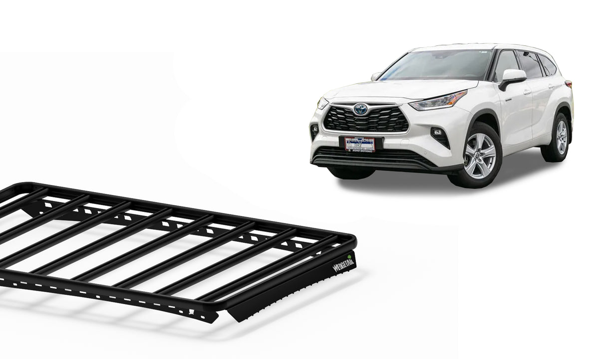 Wedgetail Roof Rack – Unassembled – Toyota Kluger XU70 05/21 - Current
