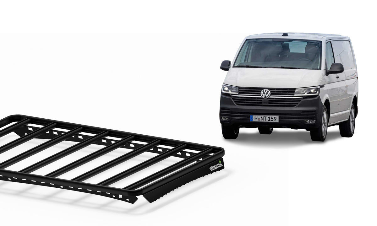 Wedgetail Roof Rack – Unassembled – Volkswagen Transporter T5/T6 08/04 - 2025