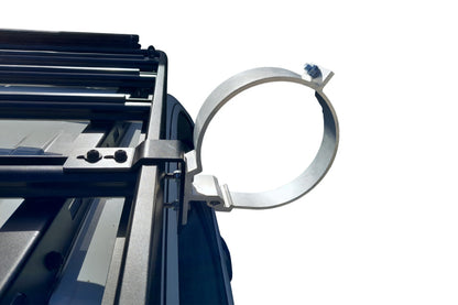 Wedgetail Adventure Accessory 150mm Conduit Carrier Caps And 3 Brackets Side Mount, No Pipe