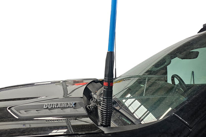 Wedgetail Adventure Accessory Chevrolet Silverado, Passenger Side Bonnet Aerial Mount