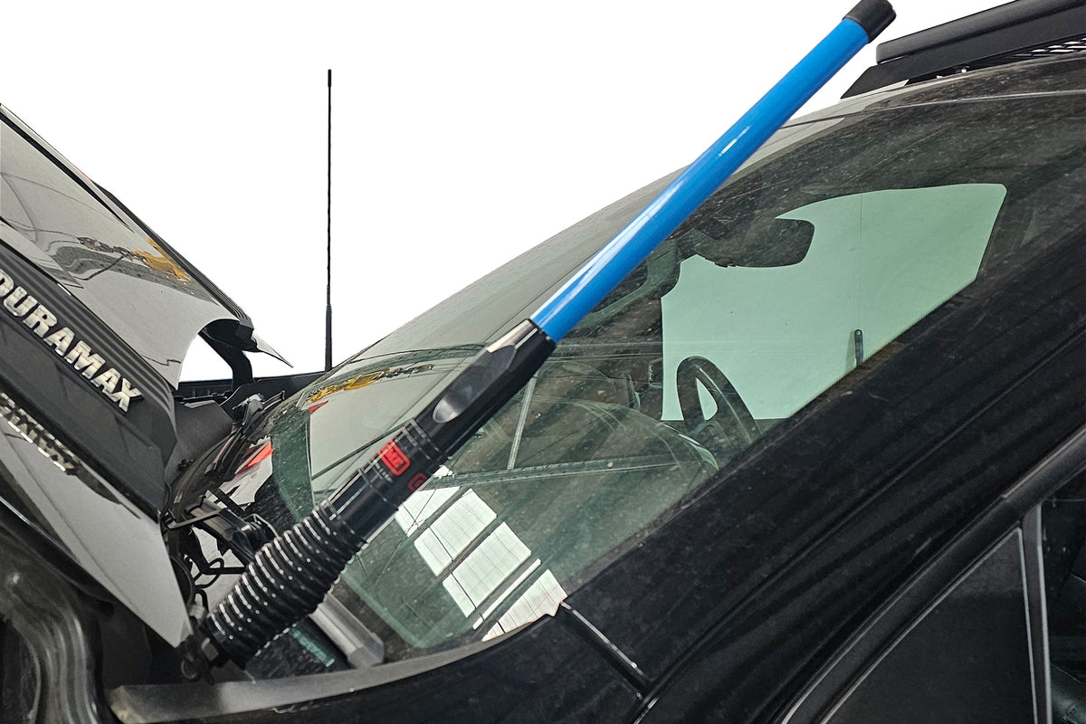 Wedgetail Adventure Accessory Chevrolet Silverado, Passenger Side Bonnet Aerial Mount