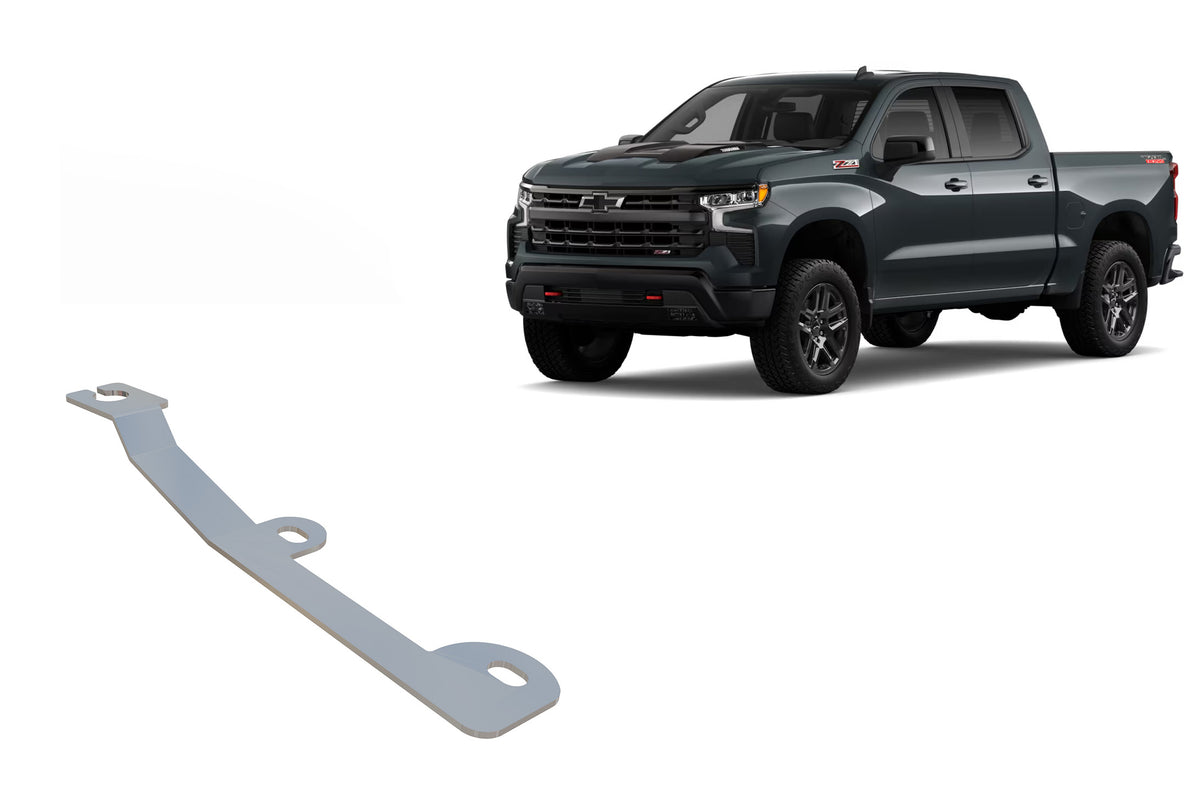 Wedgetail Adventure Accessory Chevrolet Silverado, Driver Side Bonnet Aerial Mount