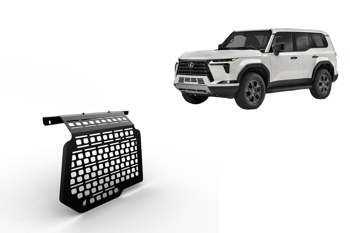Wedgetail Adventure Accessory Lexus Gx550, Rear Window Molle Panel
