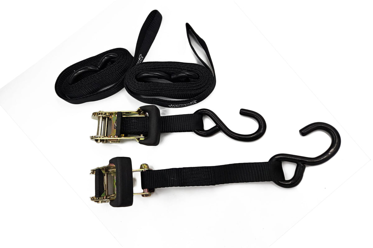 Wedgetail Adventure Accessory Ratchet Straps Pack Of 2 3.5 M