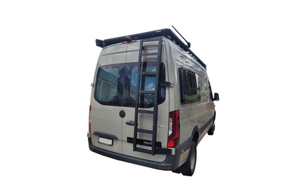 Wedgetail Adventure Accessory Rear Ladder Suit Drivers Side (180 Degree Hinge Vehicles Only)
