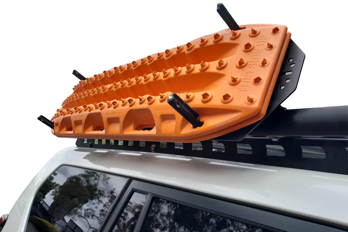 Wedgetail Adventure Accessory Recovery Wing Tracks Bracket To Sit On Side Of Rack(Suits Maxtrax And New Treds Only) - No Pins Included