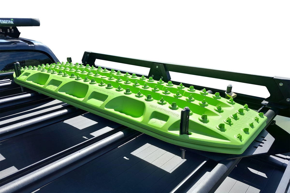 Wedgetail Adventure Accessory Recovery Wing Tracks Bracket To Sit On Top Of Rack(Suits Maxtrax And New Treds Only) - No Pins Included