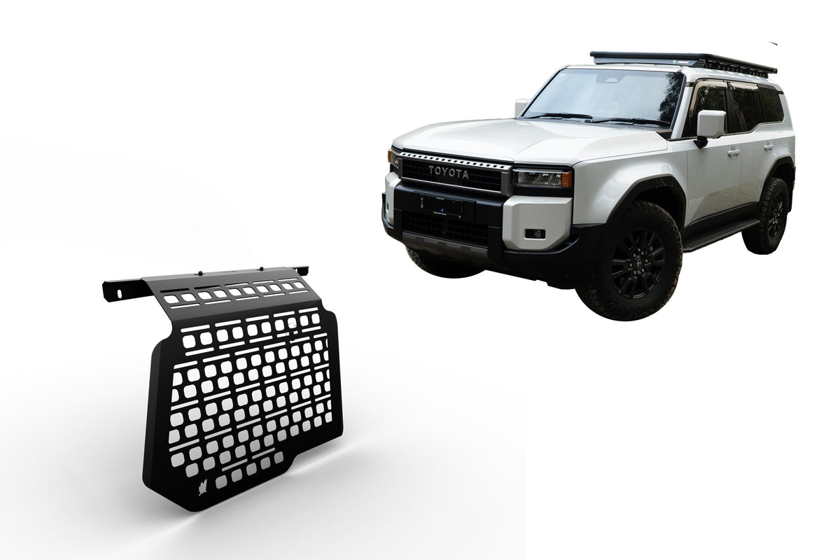 Wedgetail Adventure Accessory Toyota Prado 250, Rear Window Molle Panel