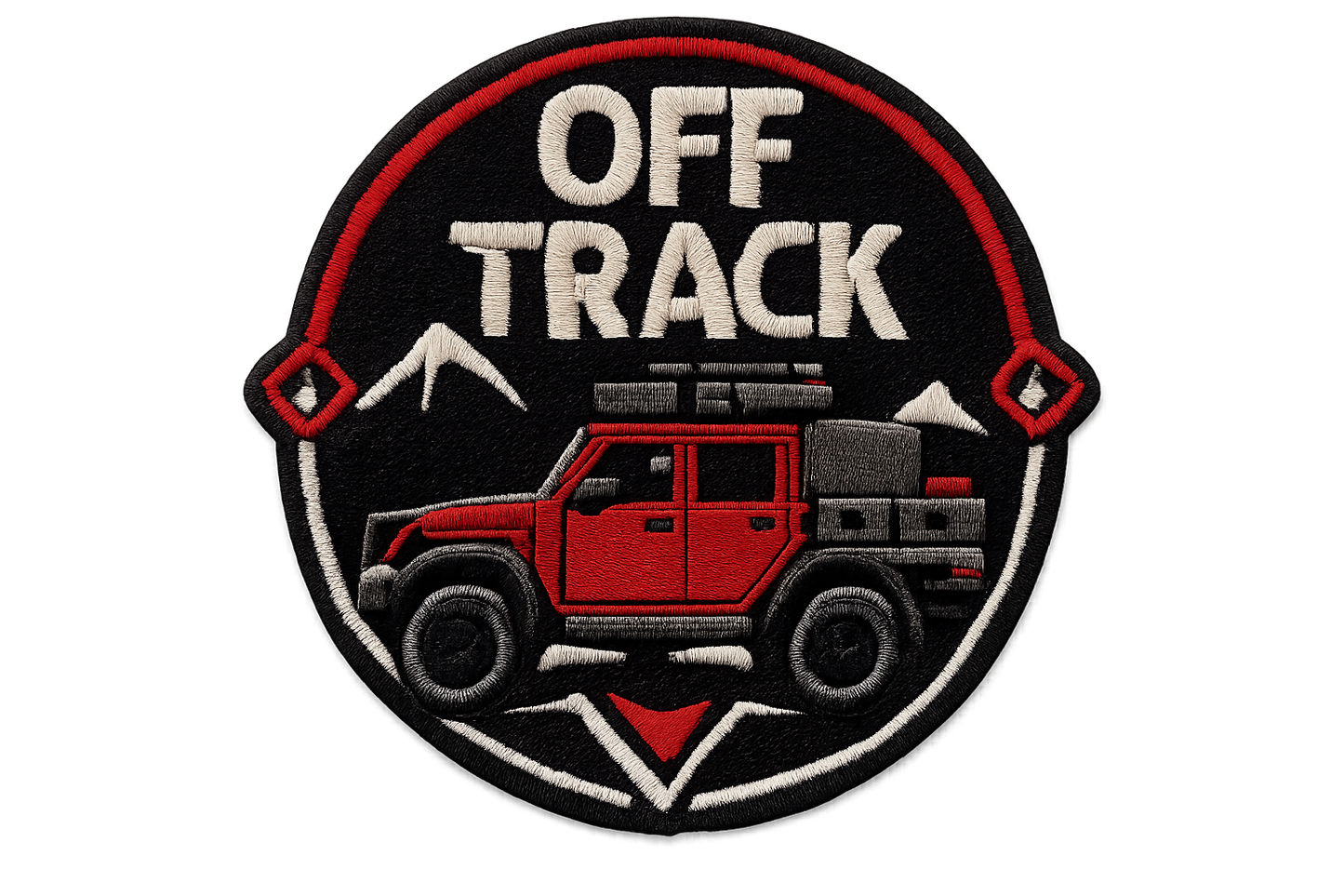 Off Track Patches Velcro Backed