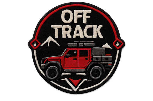 Off Track Patches Velcro Backed