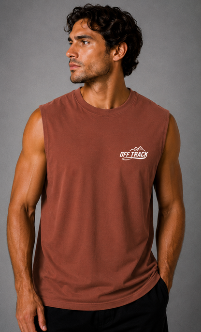 Off Track Logo Tank Men