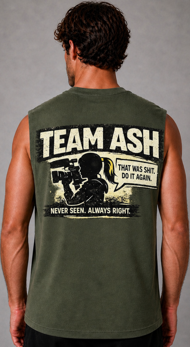 Team Ash Tank Men